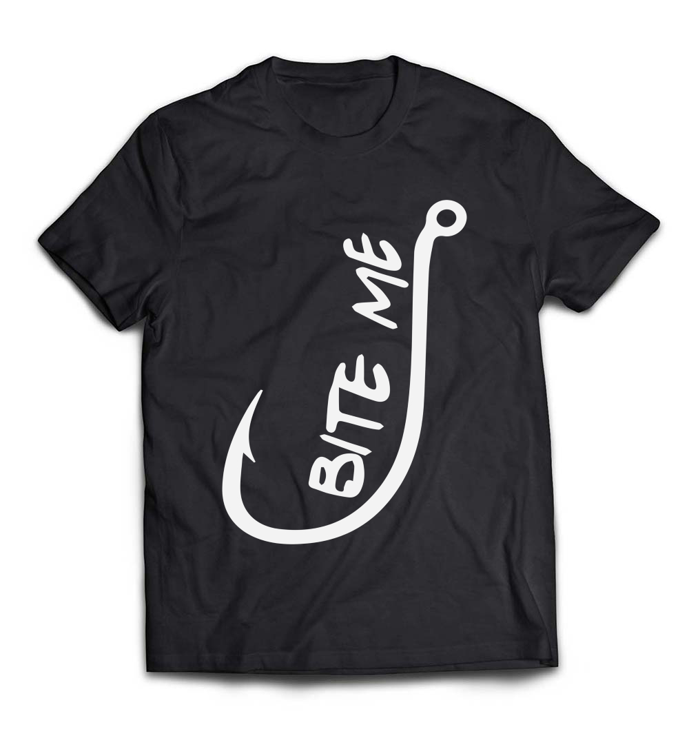 Bite Me Fishing T-Shirt: A Fun Twist for Fishing Enthusiasts